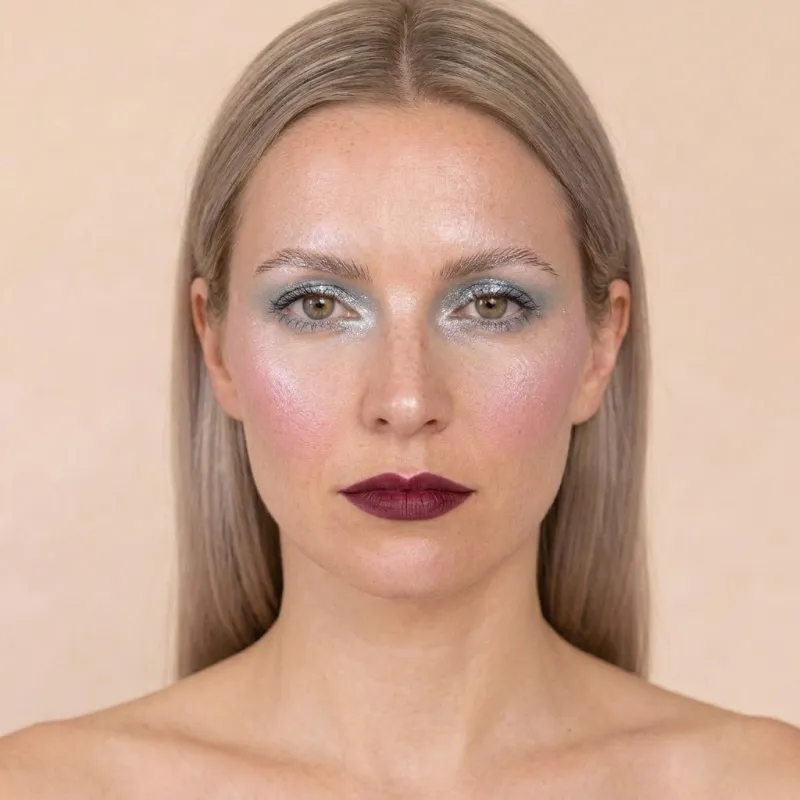 Frosted Winter Make-up